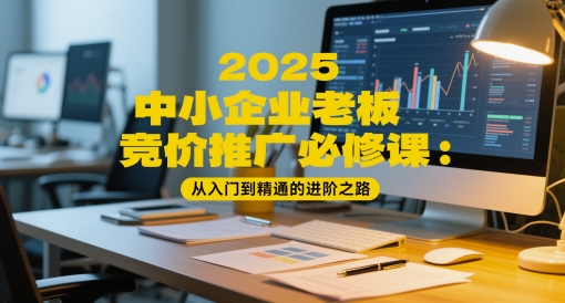 2025中小企业老板竞价推广必修课：从入门到精通的进阶之路-shxbox省心宝盒