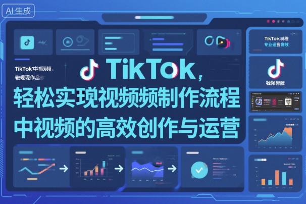 TikTok中视频制做流程,轻松实现Tk中视频的高效创作与运营-shxbox省心宝盒