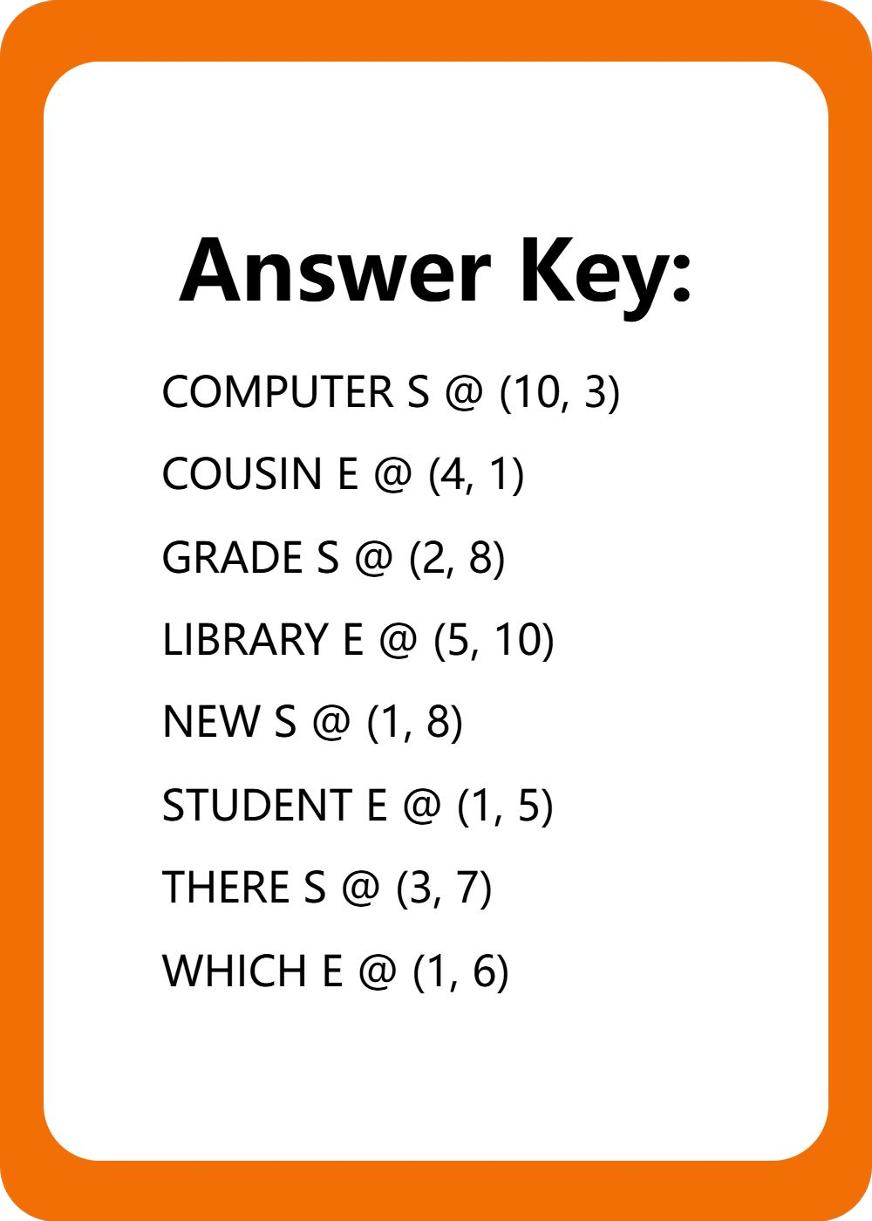 25秋闽教版四上英语字谜游戏U1-shxbox省心宝盒