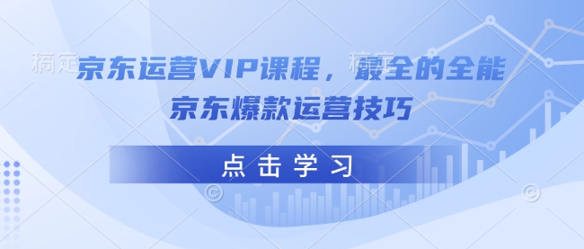 京东运营VIP课程，最全的全能京东爆款运营技巧-shxbox省心宝盒