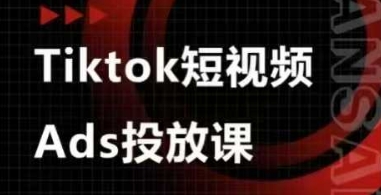Ads视频投放课，tiktok短视频广告投放课-shxbox省心宝盒