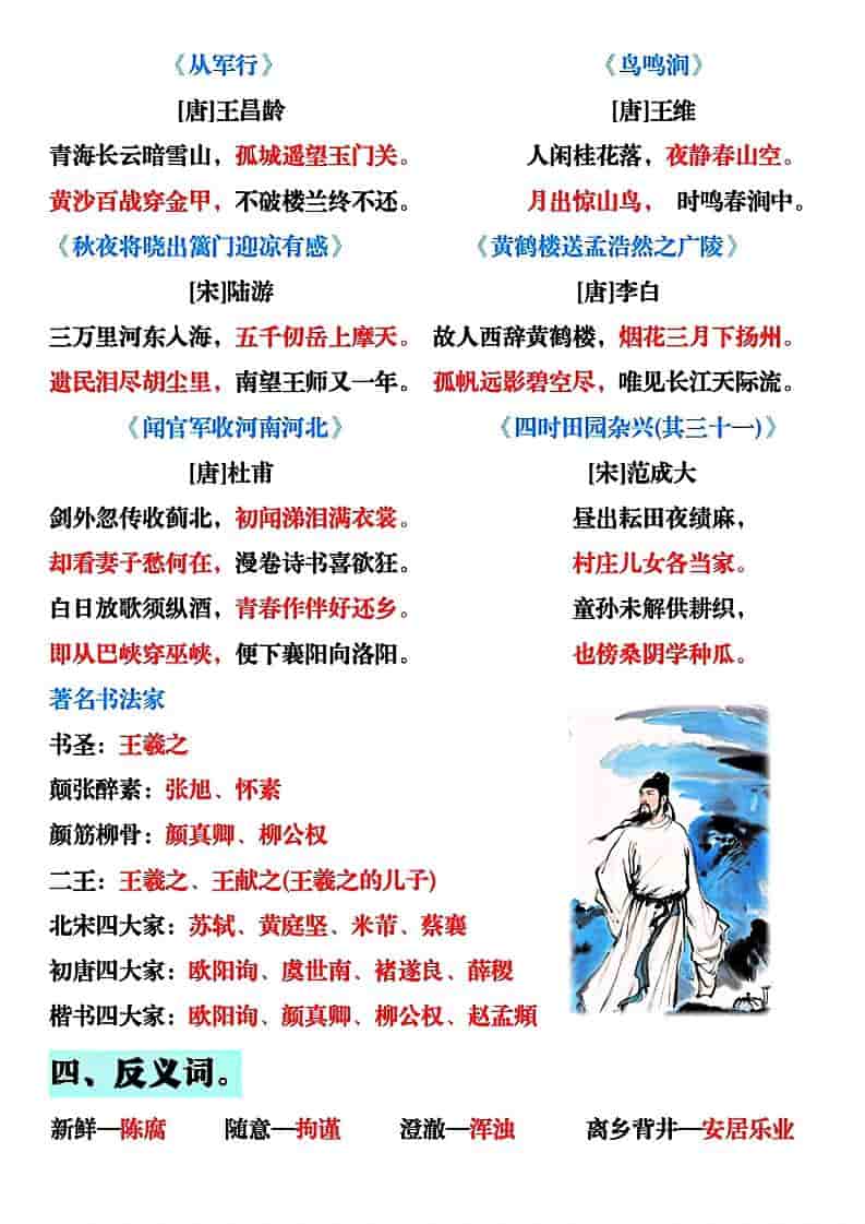 五年级下语文全册知识点汇总-shxbox省心宝盒