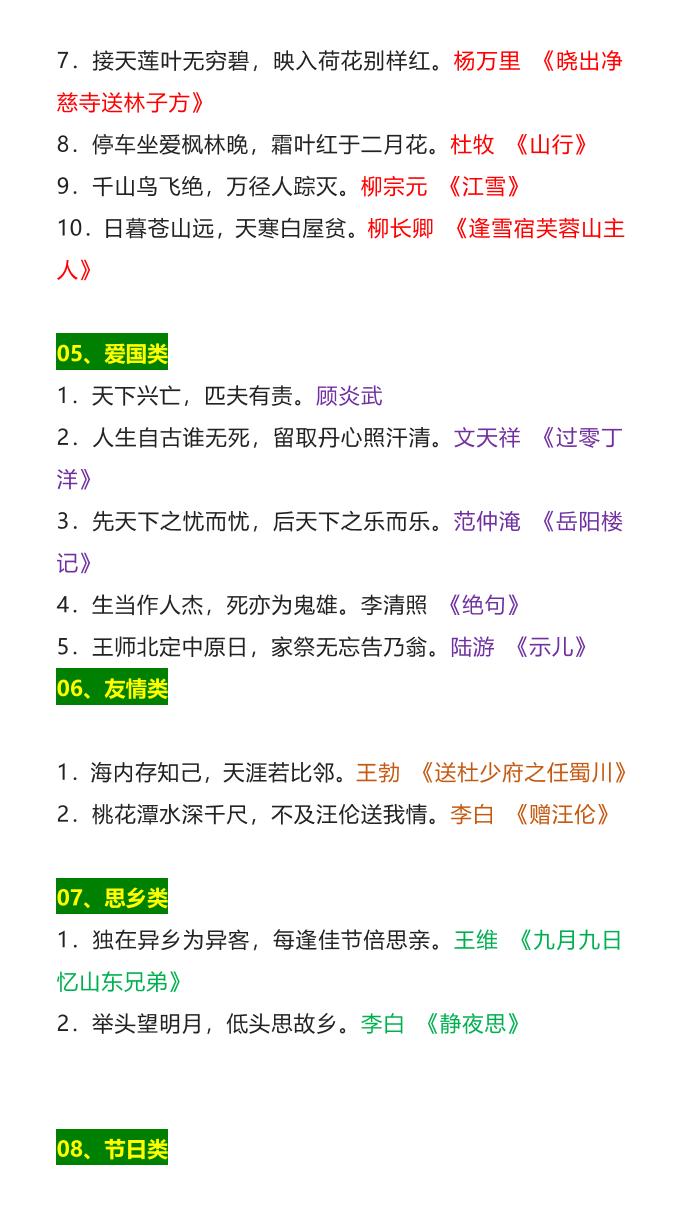 【2025秋新版】四年级语文上册必背文学常识汇总-shxbox省心宝盒
