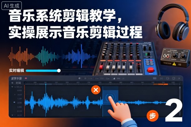 音乐系统剪辑教学，实操展示音乐剪辑过程-shxbox省心宝盒