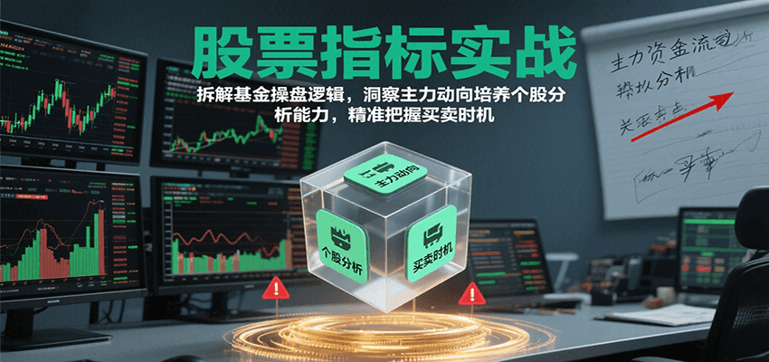 股票指标实战，基金操盘逻辑拆解，洞察主力动向培养个股分析能力把握买卖时机(更新)-shxbox省心宝盒