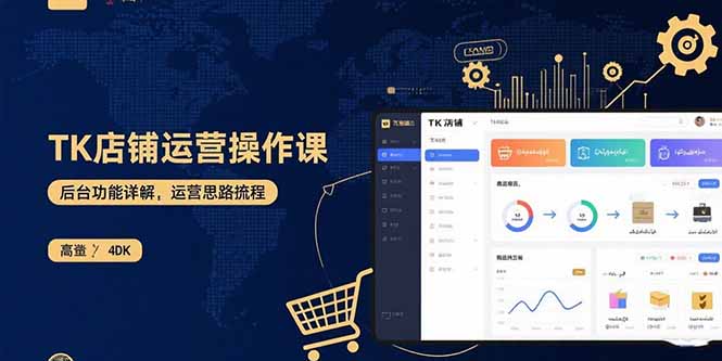 TK店铺运营实操课：后台功能详解，商品上架流程，运营思路拆解-shxbox省心宝盒