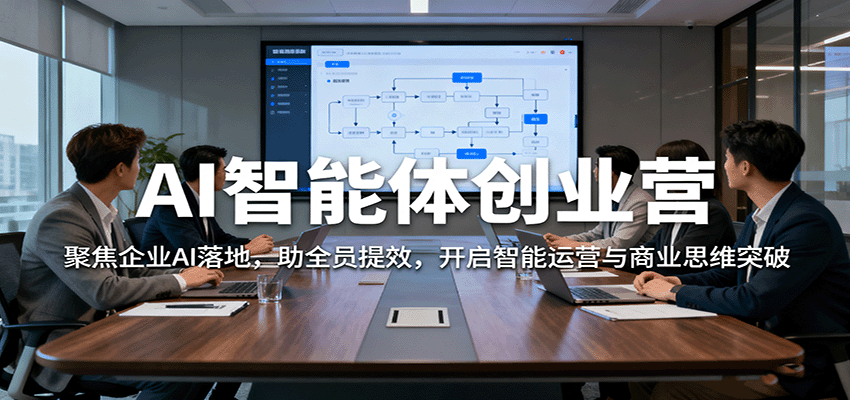AI智能体创业营：聚焦企业AI落地，助全员提效，开启智能运营与商业思维突破-shxbox省心宝盒