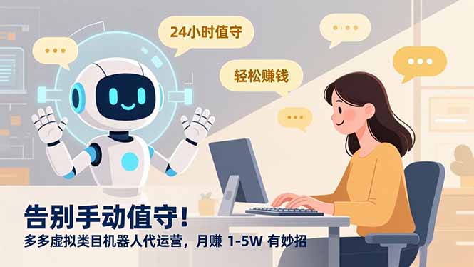 告别手动值守！多多虚拟类目机器人代运营，月赚 1-5W 有妙招-shxbox省心宝盒