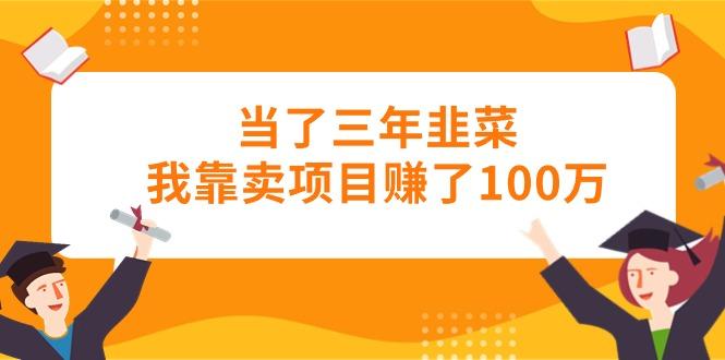当了三年韭菜我靠卖项目赚了100万-shxbox省心宝盒