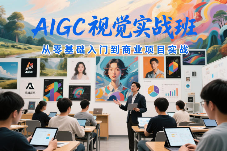 AIGC视觉实战班，从零基础入门到商业项目实战-shxbox省心宝盒